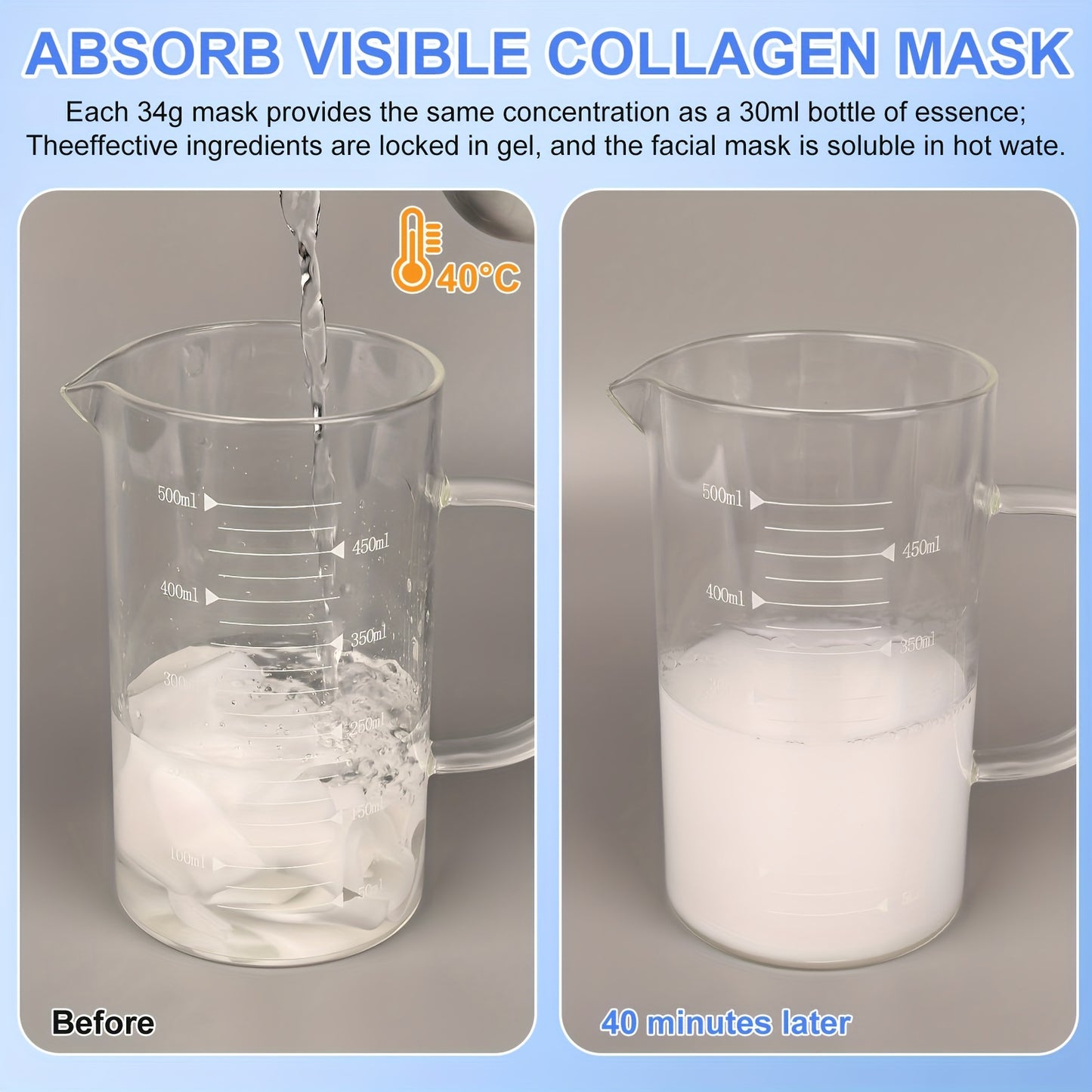 12 Pieces Of Bio-collagen Mask, Luminous Mask, Bio-collagen Real Mask, Moisturizing Sleeping Mask, 2 Boxes, Beauty And Skin Care Products