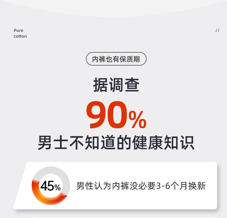 Men's boxers youth Mid-waist Boxers Large size underpants Boxer Shorts Men's Panties Underpants Boxershorts Underwear for Male