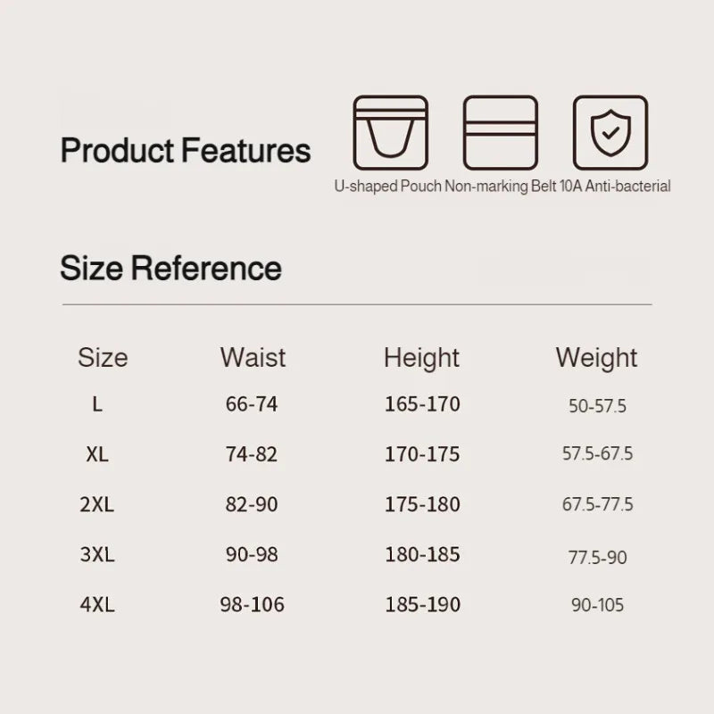 Premium Antibacterial Boxer Shorts Men's Summer Ice Silk Underwear with Mulberry Silk Gusset Seamless Design for Luxury Comfort
