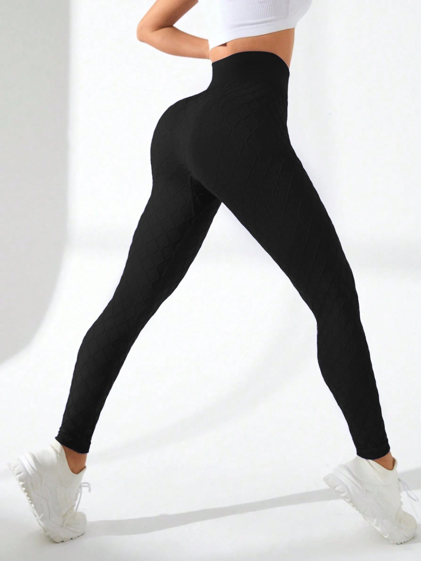 Leggings for Women Seamless Scrunch Leggings Butt Lifting Gym High Waisted Athletic Leggings