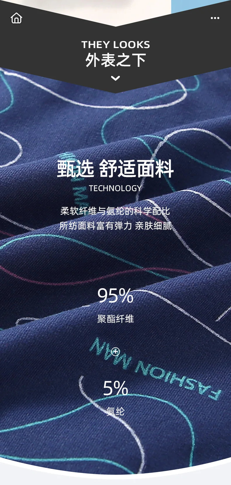 Men's boxers youth Mid-waist Boxers Large size underpants Boxer Shorts Men's Panties Underpants Boxershorts Underwear for Male