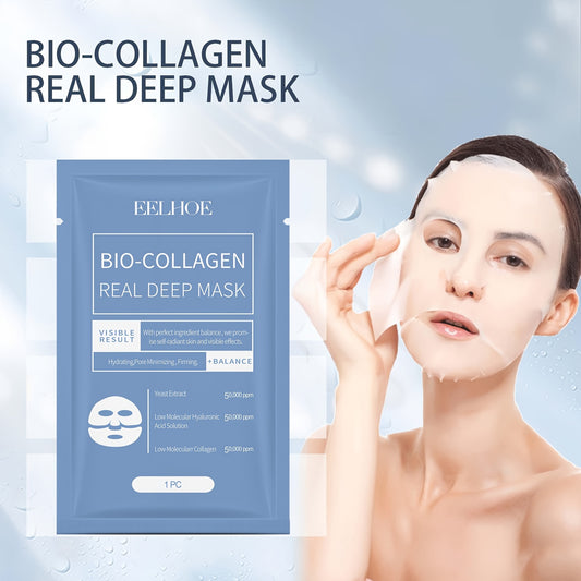Collagen Mask. Highly Effective In Moisturizing And Effectively Locking In Moisture. Hydrates The Skin. Makes The Skin Soft, Smooth And Delicate. Tightens And Replenishes Water. Moisturizing Mask For Skin Tone.